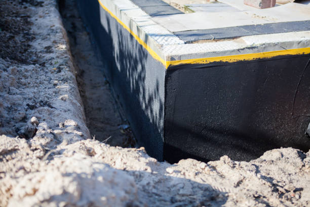 Professional Exterior Waterproofing technician working in Chatfield, MN